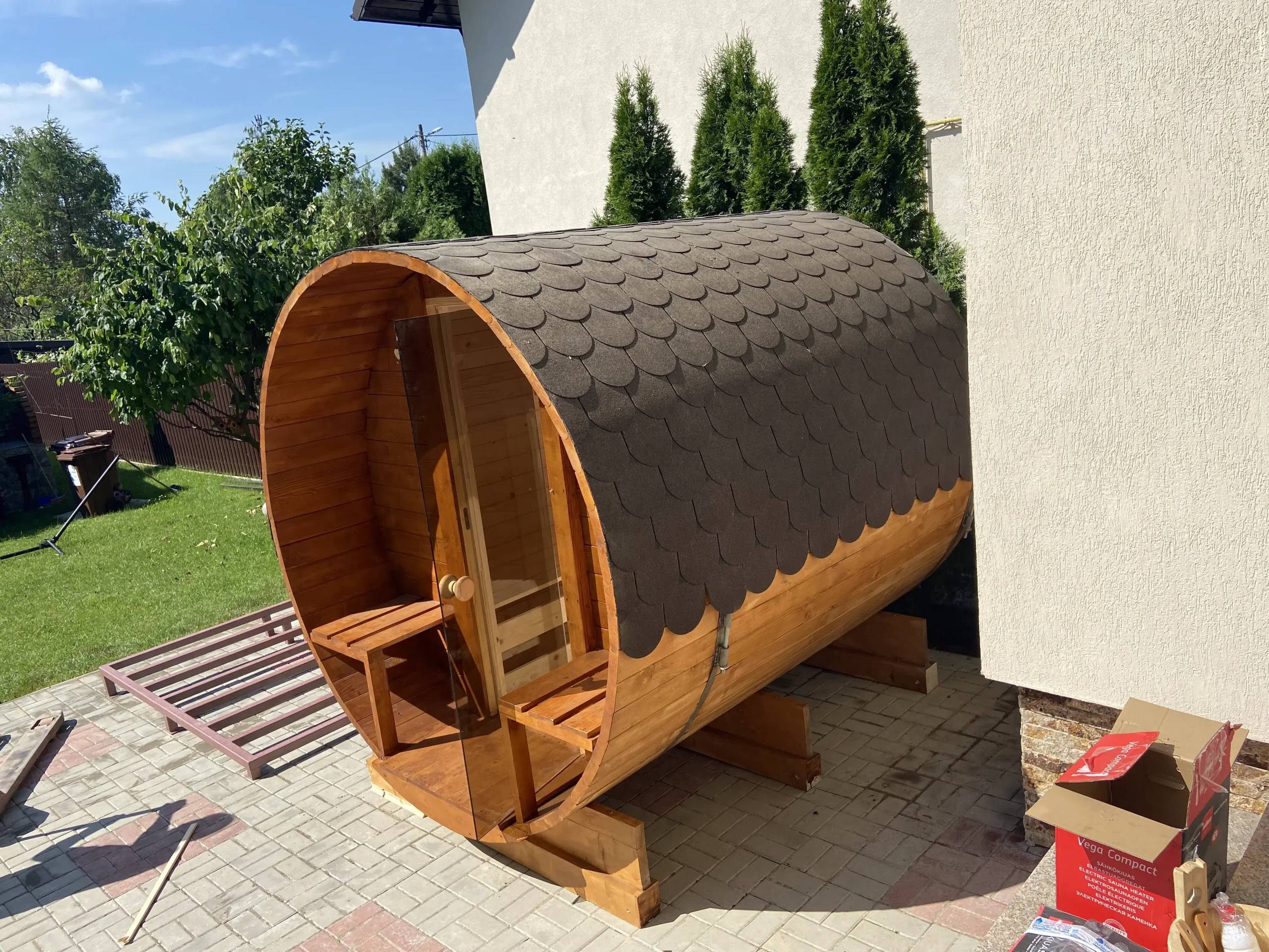 Sauna 4 persoane 2500mm x 2200mm